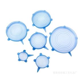 6-piece stretch siliconecover (Option: Blue-Set)